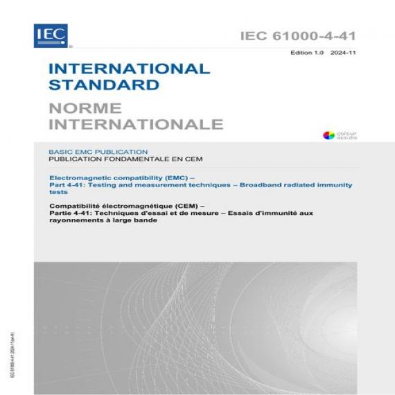IEC 61000-4-41 Ed. 1.0 b:2024