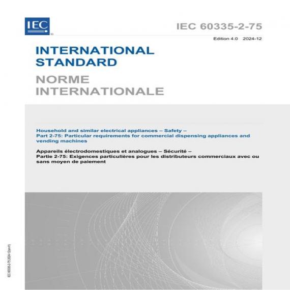 IEC 60335-2-75 Ed. 4.0 b:2024