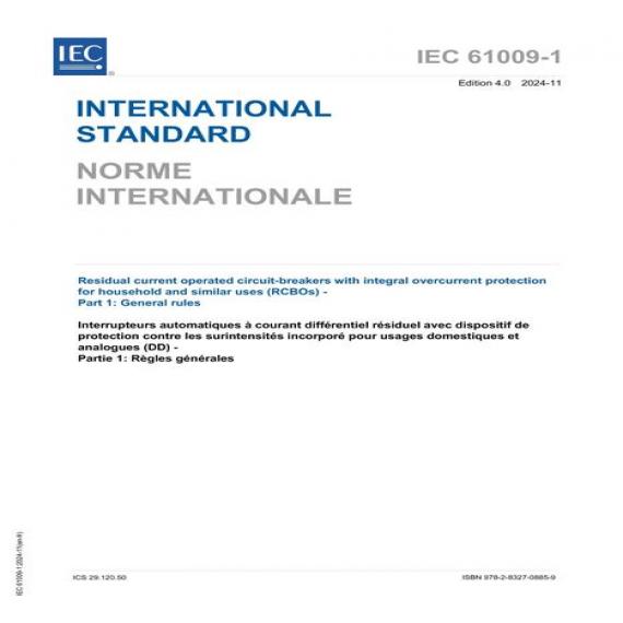 IEC 61009-1 Ed. 4.0 b:2024