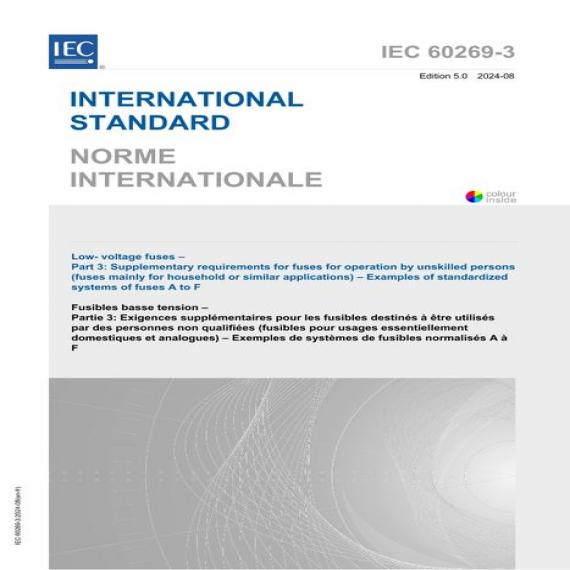 IEC 60269-3 Ed. 5.0 b:2024