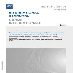 IEC 60512-28-100 Ed. 3.0 b:2024
