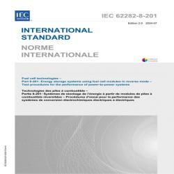 IEC 62282-8-201 Ed. 2.0 B:2024