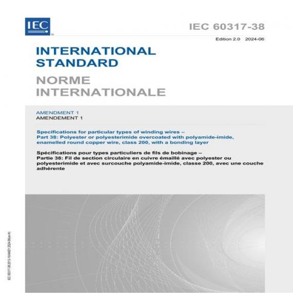 IEC 60317-38 Amd.1 Ed. 2.0 B:2024