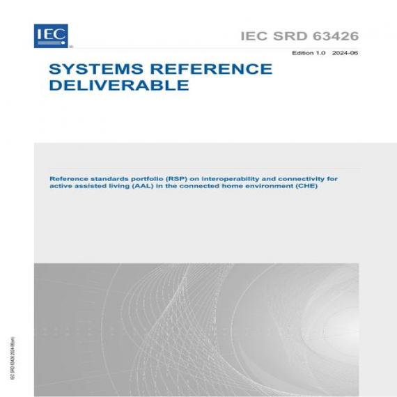 IEC /SRD 63426 Ed. 1.0 En:2024