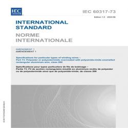 IEC 60317-73 Amd.1 Ed. 1.0 B:2024