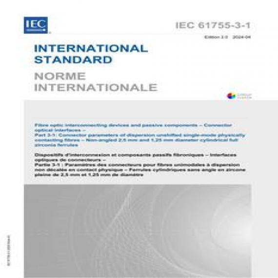 IEC 61755-3-1 Ed. 2.0 b:2024