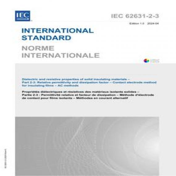 IEC 62631-2-3 Ed. 1.0 b:2024