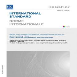 IEC 62841-2-7 Ed. 1.0 b:2024