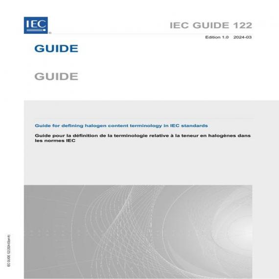 IEC GUIDE 122 Ed. 1.0 b:2024