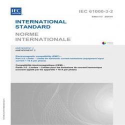 IEC 61000-3-2 Amd.2 Ed. 5.0 b:2024