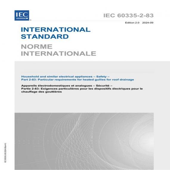 IEC 60335-2-83 Ed. 2.0 b:2024