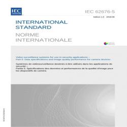 IEC 62676-5-1 Ed. 1.0 B:2024