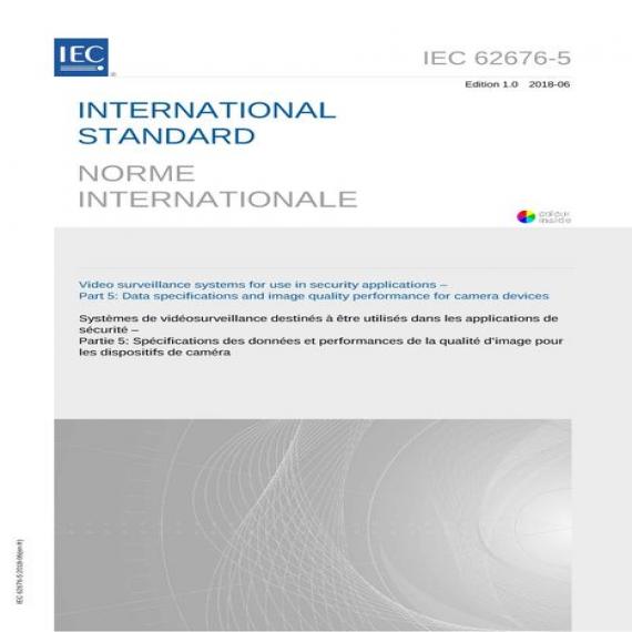 IEC 62676-5-1 Ed. 1.0 B:2024