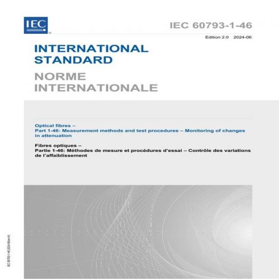 IEC 60793-1-46 Ed. 2.0 B:2024