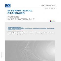 IEC 60352-9 Ed. 1.0 b:2024