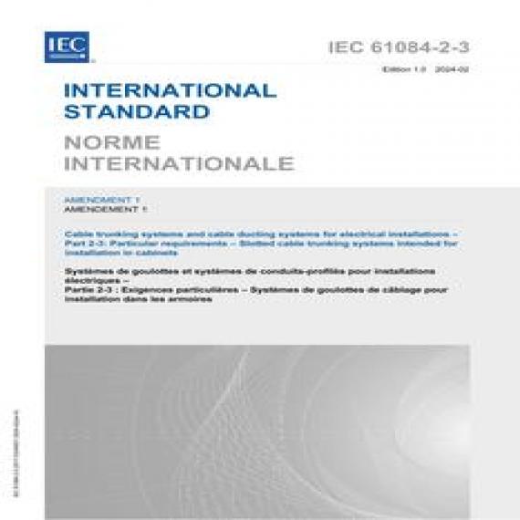 IEC 61084-2-3 Amd.1 Ed. 1.0 b:2024