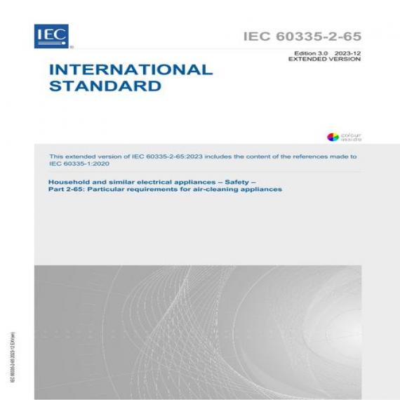 IEC 60335-2-65 Ed. 3.0 en:2023 EXV