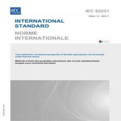 IEC 63251 Ed. 1.0 b:2023