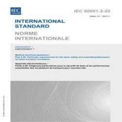 IEC 60601-2-20 Amd.1 Ed. 3.0 b:2023