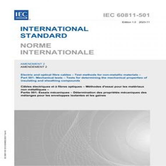IEC 60811-501 Amd.2 Ed. 1.0 b:2023