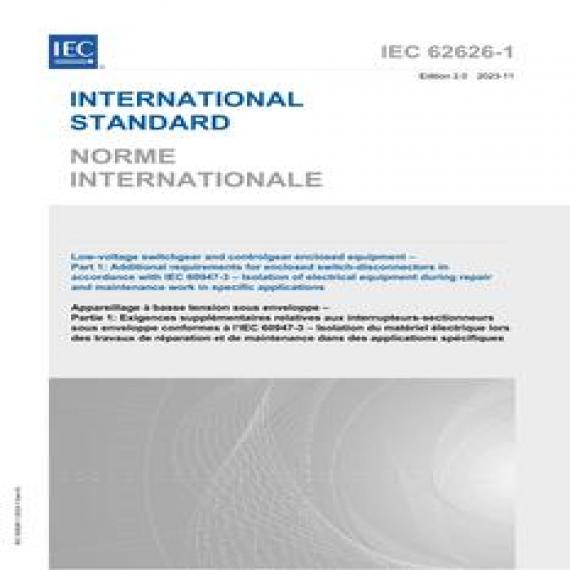 IEC 62626-1 Ed. 2.0 b:2023