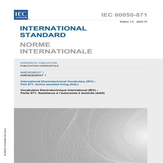 IEC 60050-871 Amd.1 Ed. 1.0 b:2023