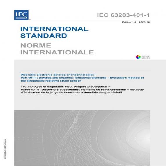 IEC 63203-401-1 Ed. 1.0 b:2023