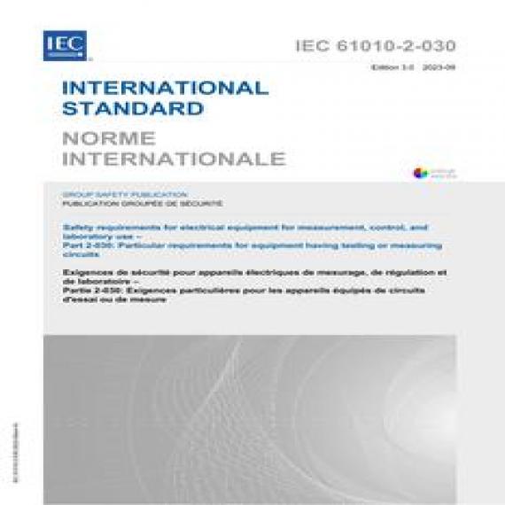 IEC 61010-2-030 Ed. 3.0 b:2023