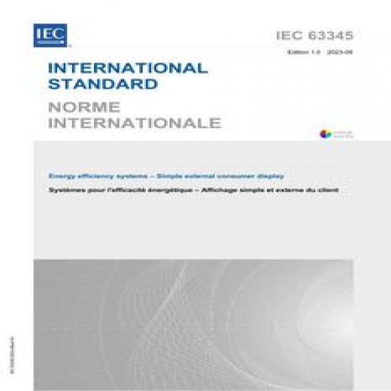 IEC 63345 Ed. 1.0 b:2023