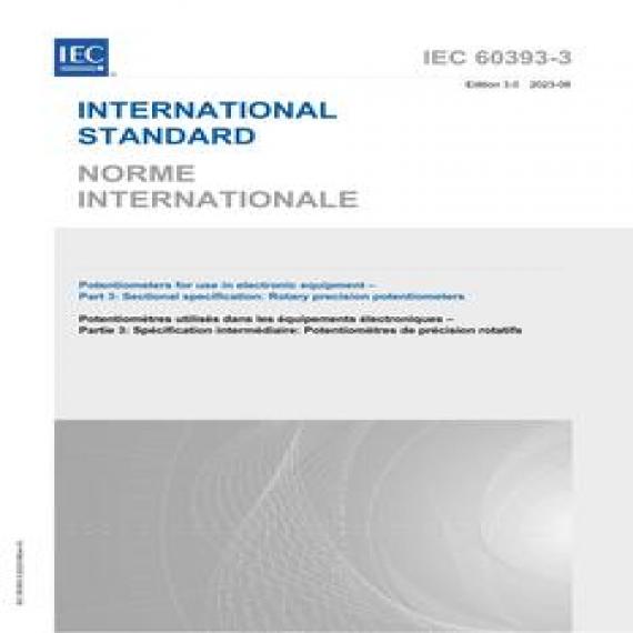 IEC 60393-3 Ed. 3.0 b:2023