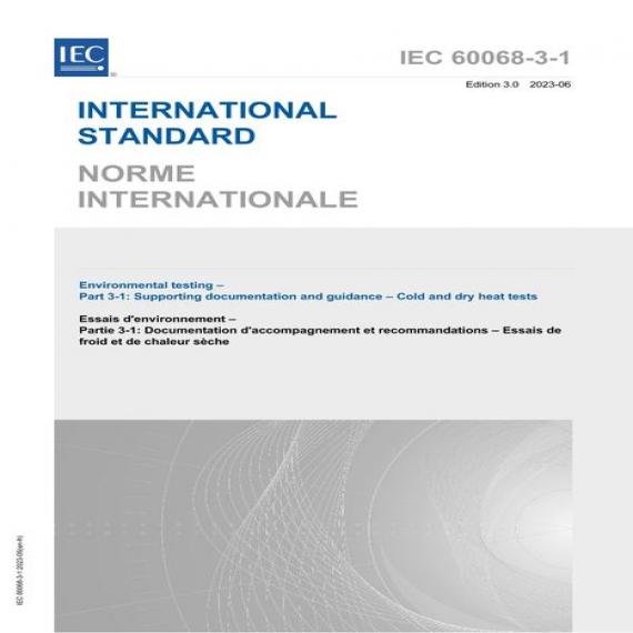 IEC 60068-3-1 Ed. 3.0 b:2023