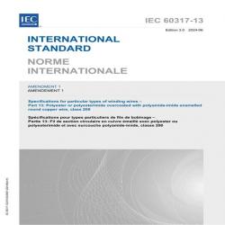 IEC 60317-13 Amd.1 Ed. 3.0 B:2024