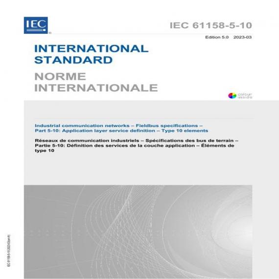 IEC 61158-5-10 Ed. 5.0 b:2023