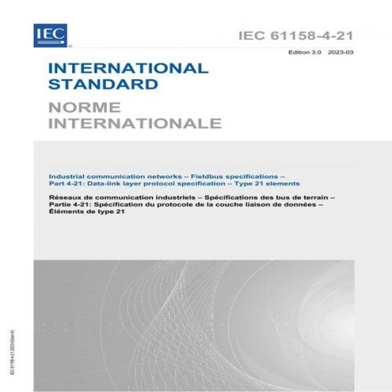 IEC 61158-4-21 Ed. 3.0 b:2023