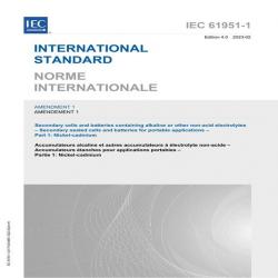 IEC 61951-1 Amd. 1 Ed. 4.0 b:2023