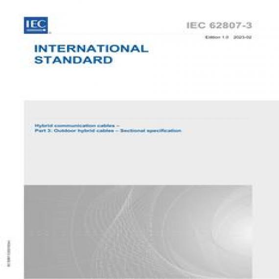 IEC 62807-3 Ed. 1.0 en:2023