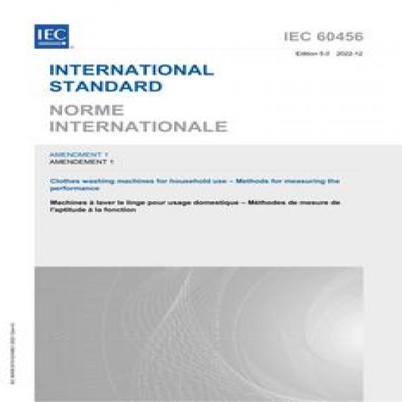 IEC 60456 Amd. 1 Ed. 5.0 b:2022