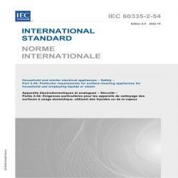 IEC 60335-2-54 Ed. 5.0 b:2022