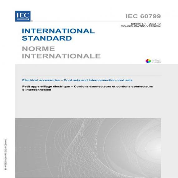 IEC 60799 Ed. 3.1 b:2022
