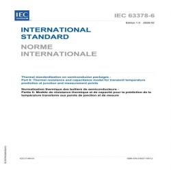 IEC 63378-6 Ed. 1.0 b:2026