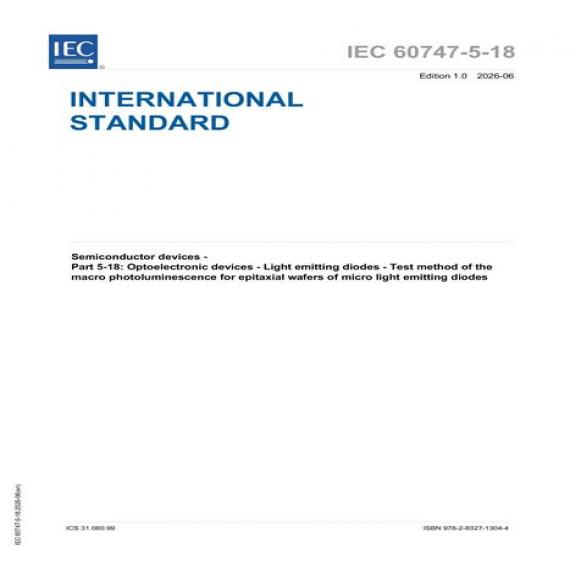IEC 60747-5-18 Ed. 1.0 en:2026