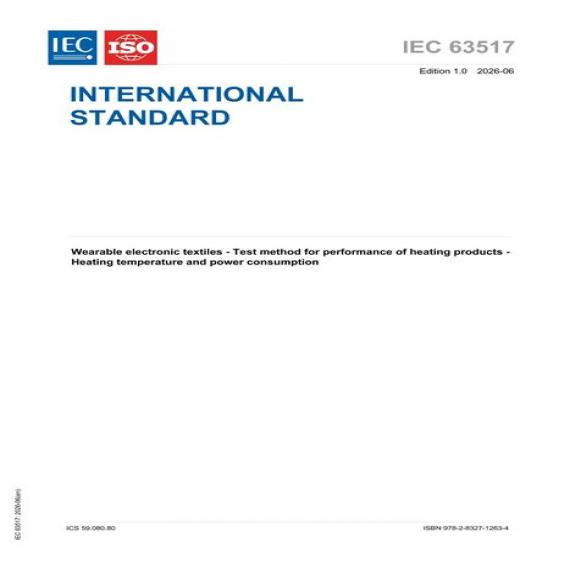 IEC 63517 Ed. 1.0 en:2026