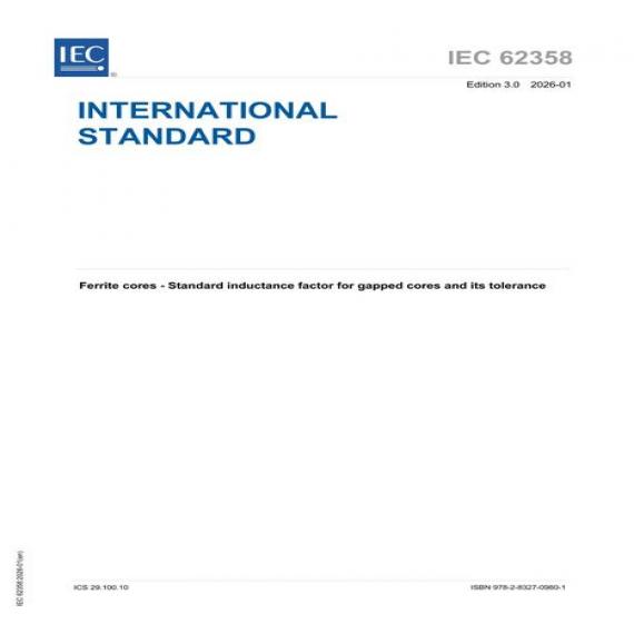 IEC 62358 Ed. 3.0 en:2026