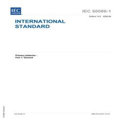 IEC 60086-1 Ed. 14.0 en:2026