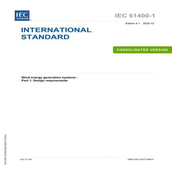 IEC 61400-1 Ed. 4.1 en:2025