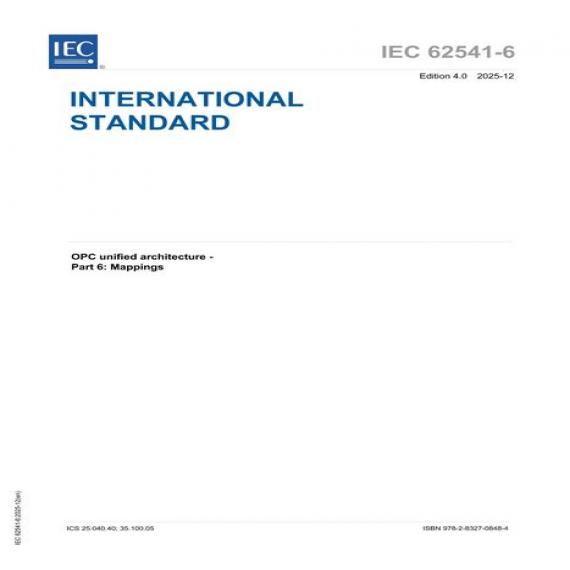 IEC 62541-6 Ed. 4.0 en:2025