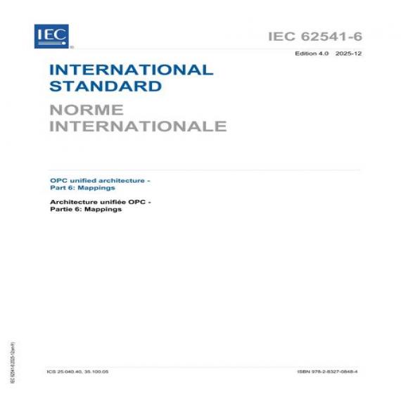 IEC 62541-6 Ed. 4.0 b:2025