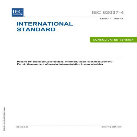 IEC 62037-4 Ed. 1.1 en:2025