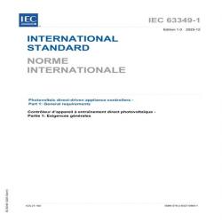 IEC 63349-1 Ed. 1.0 b:2025