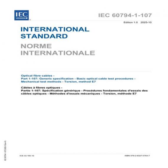 IEC 60794-1-107 Ed. 1.0 b:2025